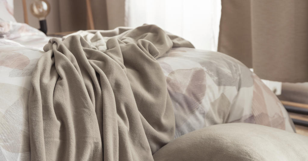 Fotografie plédu Bella na povlečení SCANquilt