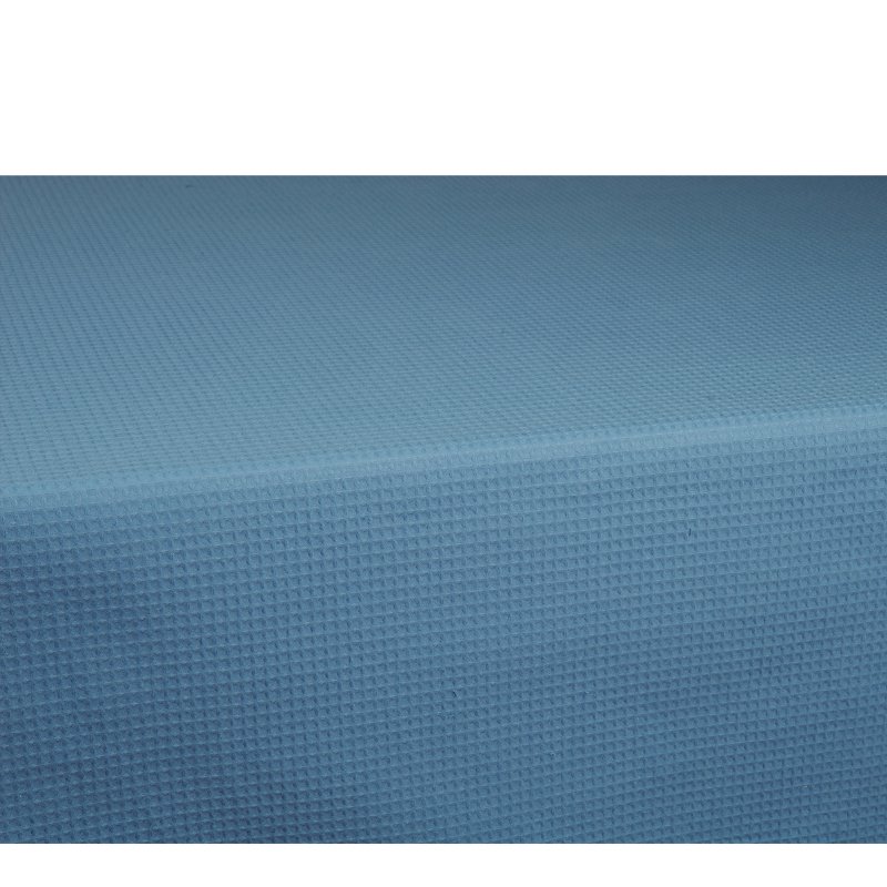 ubrus INTEX  modrá bavlněný vaflový ubrus na stůl v modré barvě