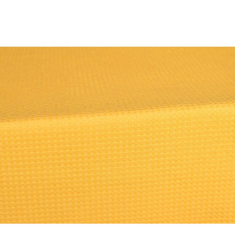 ubrus INTEX žlutá bavlněný vaflový ubrus na stůl ve žluté barvě