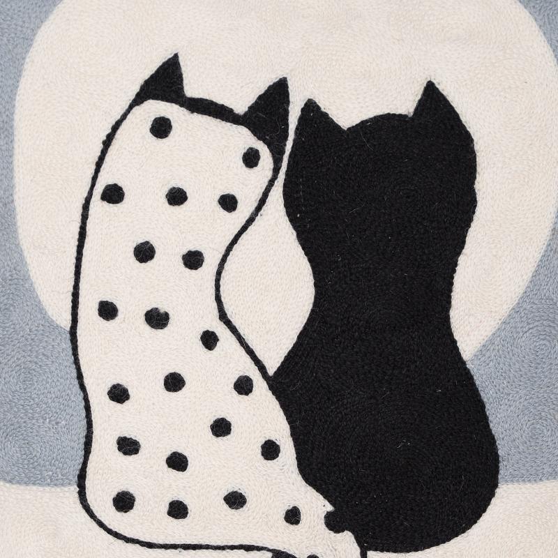 povlak ART WOOL lovely cats smetanovočerná 12172