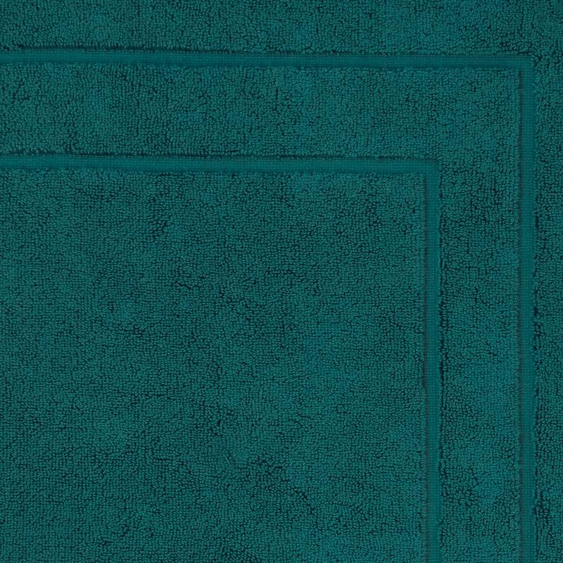 předložka KLASIK smaragdová bavlněná koupelnová předložka ve smaragdově zelené barvě 12460L