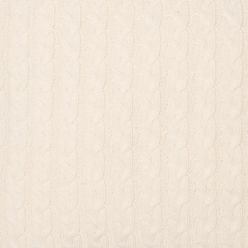 pletený povlak IMPERIAL copánky světle smetanová smetanový pletený povlak na polštářek s copánky, vzor je na obou stranách stejný 12731L