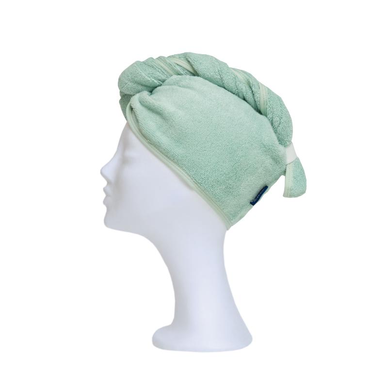 modalový turban MODAL SOFT mentolová modalový mentolový turban na vlasy