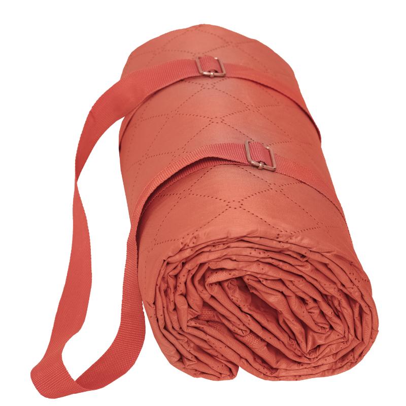podložka TRAVEL korálová+černá korálová pikniková deka 15955L