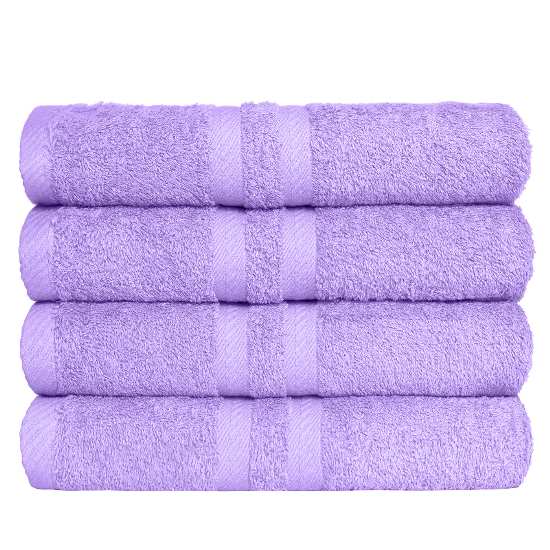 bavlněný ručník KLASIK fialková