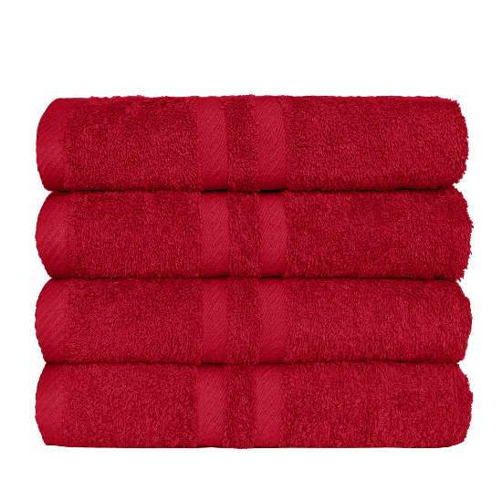 bavlněný ručník KLASIK červená