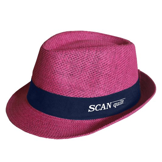 letní klobouk SCANquilt růžová