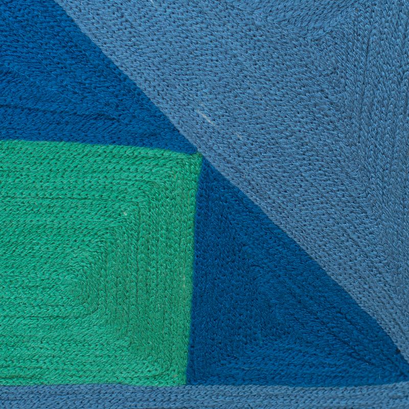 povlak ART COLOURS geo modrozelená 30 x 50 cm 8571